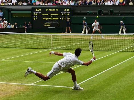 Imperdible: el partidazo de Djokovic vs. Roger Federer por la final de Wimbledon