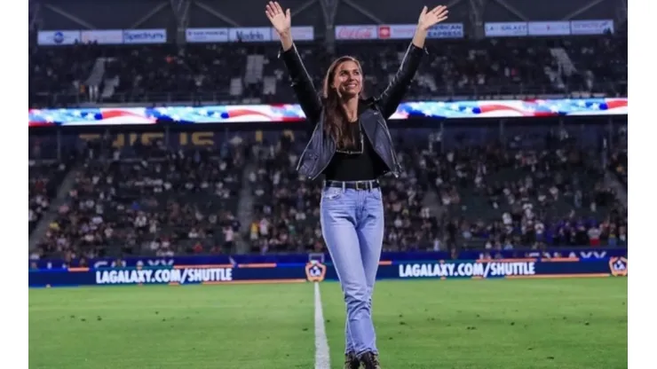 Se lo merece: Alex Morgan es ovacionada en Los Ángeles
