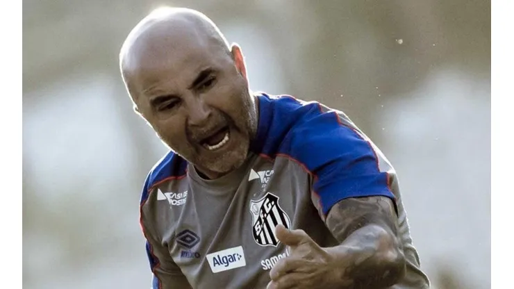 Sampaoli se queja en el Santos