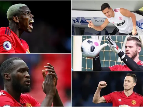Estampida en Manchester United: Pogba, De Gea, Lukaku, Matic y Alexis preparan su adiós