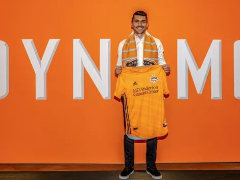 Houston Dynamo le da la bienvenida a José Bizama