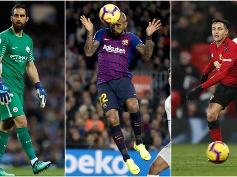 Difícil panorama de Bravo, Vidal y Alexis para alcanzar titularidad