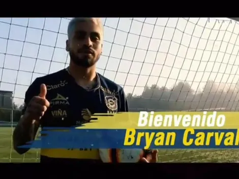 Everton de Viña del Mar presenta a Bryan Carvallo como nuevo refuerzo