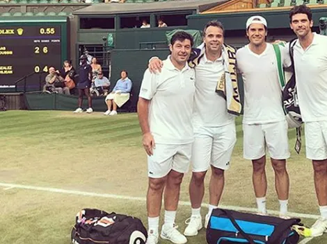 González cae en el dobles de Wimbledon ante Clement y Llodra