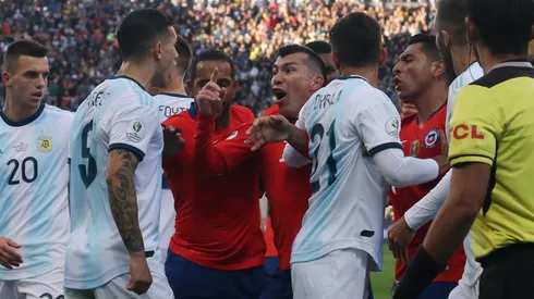 Leandro Paredes se agrandó luego del triunfo ante la Roja (Foto: Agencia Uno)