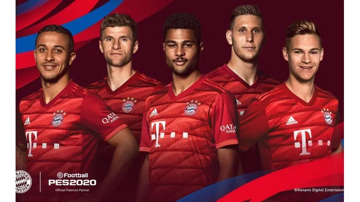 Bayern Múnich es nuevo partner de Konami y regresa en PES 2020