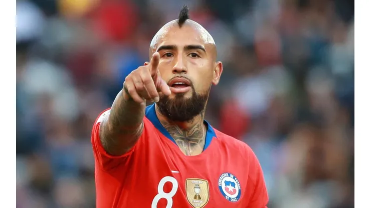 Arturo Vidal en el equipo ideal de la Conmebol