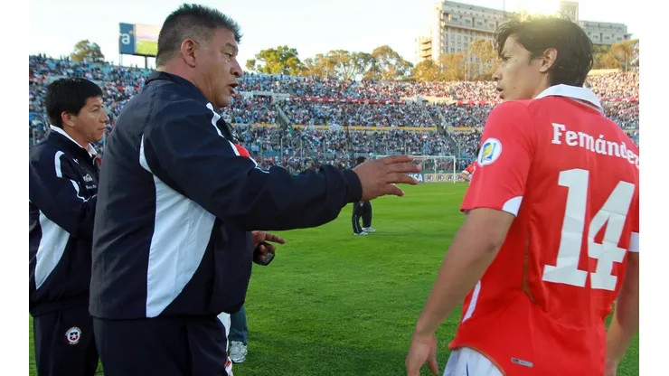 El Bichi y Matías en la Roja.