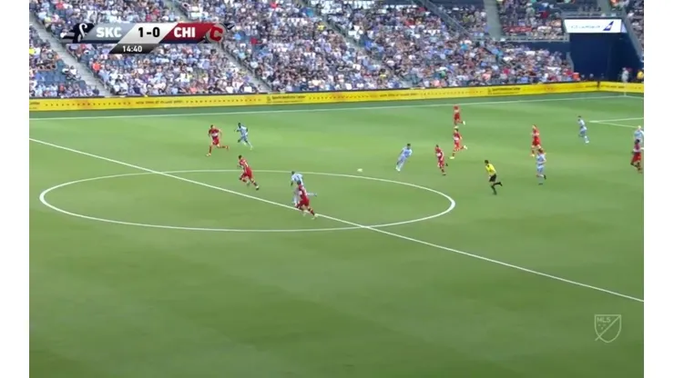 Pasetón de Felipe Gutiérrez en la MLS
