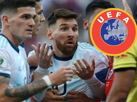 UEFA niega supuesta invitación a Argentina para competir en Europa