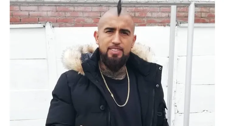 Arturo Vidal no ve la final de Copa América y visita al Rodelindo Román