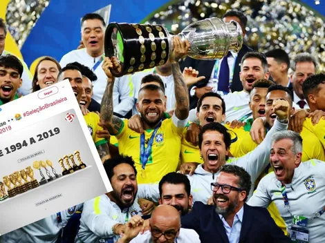 Medio brasileño se ríe de Argentina tras coronarse campeón