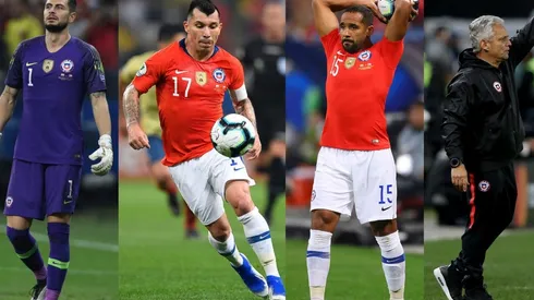Arias, Medel, Beausejour y Rueda destacados como los peores de Copa América en Brasil (Fotos: Getty Images)