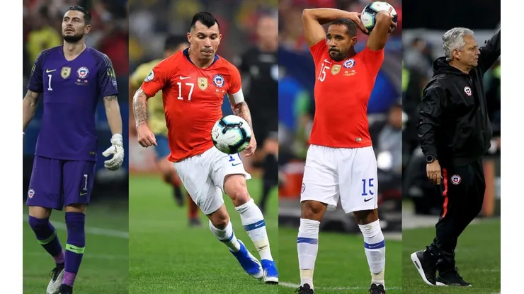 Arias, Medel, Beausejour y Rueda destacados como los peores de Copa América en Brasil (Fotos: Getty Images)