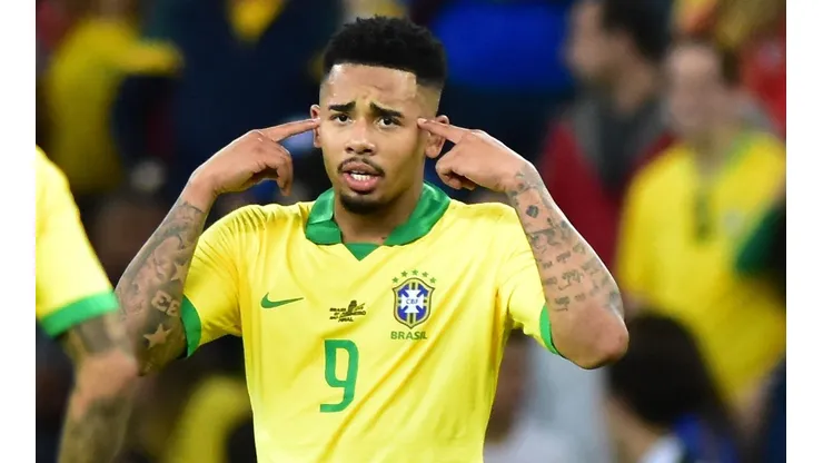 Gabriel Jesús marcó un gol y fue expulsado en la final de la Copa América