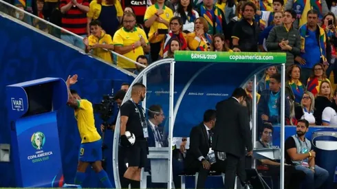 Le dieron los 5 minutos al goleador de la Copa América