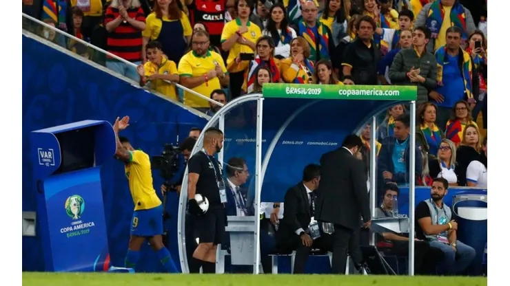 Le dieron los 5 minutos al goleador de la Copa América