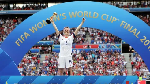 Megan Rapinoe fue la mejor jugador del Mundial Femenino.