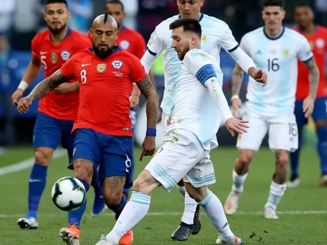 Vidal se cuadra con Messi: "Argentina fue perjudicada con Brasil"