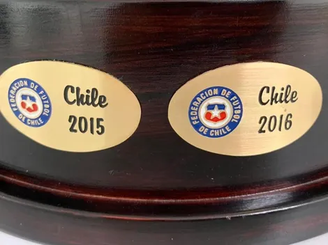 ¡Apareció la placa! Copa América sí tendrá grabado el bicampeonato de la Roja