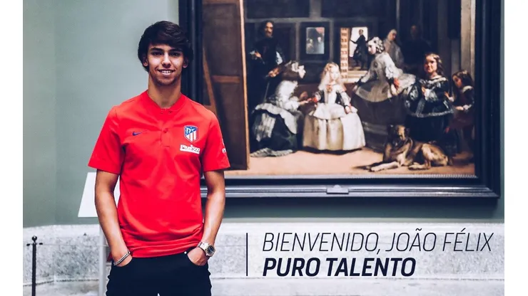 Joao Félix: "Espero ser una estrella en el Atlético"