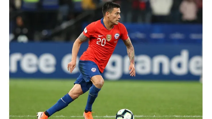 Charles Aránguiz durante la Copa América. El Príncipe destacó.