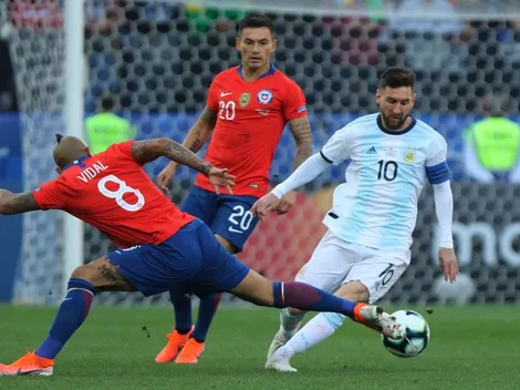 Chile pelea hasta el final pero cae ante Argentina en un partido caliente