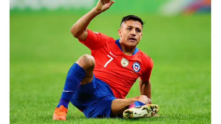 Alexis Sánchez no pudo terminar la Copa América