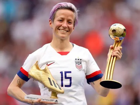 Rapinoe y finales del Mundial, Copa América y Copa de Oro: "Terrible ponerlas todas juntas el mismo día"