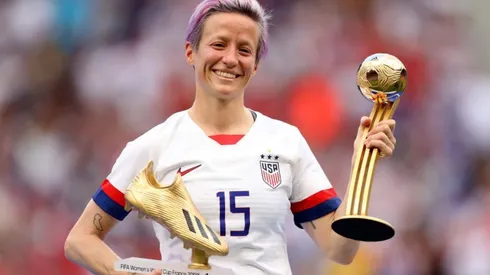 Megan Rapinoe se molestó por que se jueguen tres finales en un día (Foto: Getty Images)
