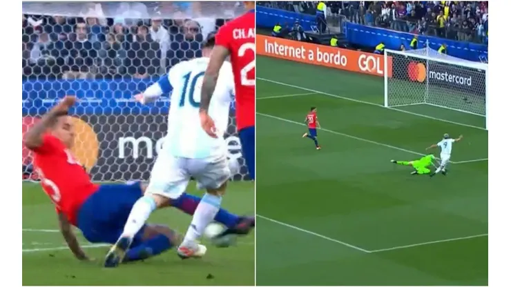 La falta que no fue y el gol que sí fue