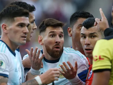 La prensa argentina critica la tarjeta roja a Lionel Messi