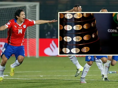 Mati Fernández entregará la Copa América y habrá placa del bicampeonato