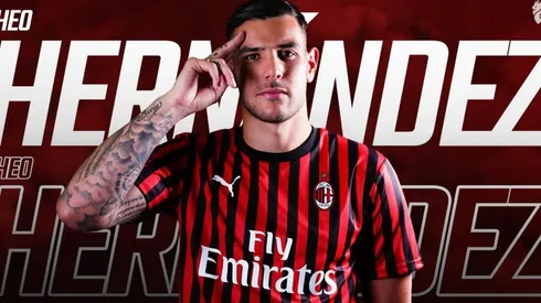 Theo Hernández llega al Calcio