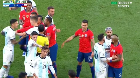 Vidal y Dybala se chocaron: Messi calmó al King