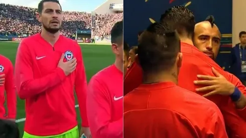 La emotiva previa de Arias ante Argentina.