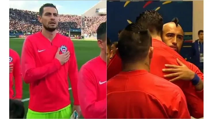 La emotiva previa de Arias ante Argentina.