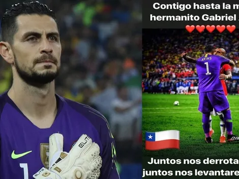 El poderoso mensaje de apoyo de Vidal a Gabriel Arias