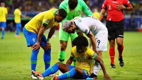 Willian contra Argentina.