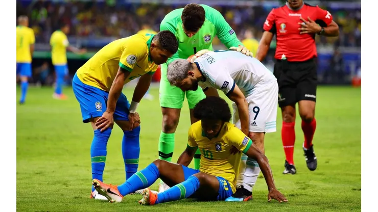 Willian contra Argentina.