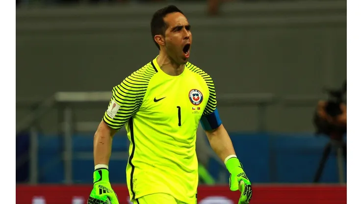 Claudio Bravo en Copa Confederaciones.