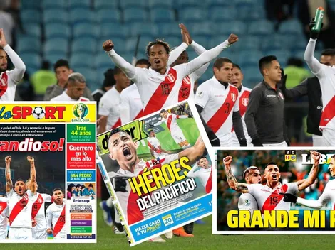 "Por aquí pasó Perú": prensa se burla de Chile tras el clasificar a la final