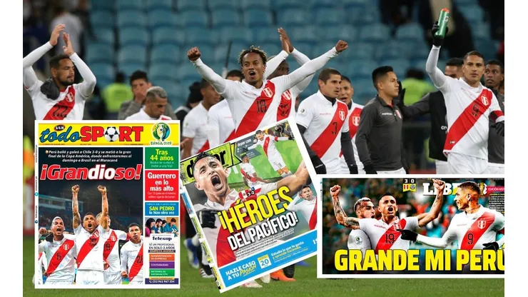 Prensa peruana destrozó a Chile (Foto: Getty Images)