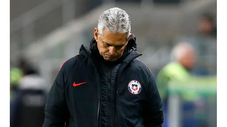 Reinaldo Rueda lamenta el partido con Perú.