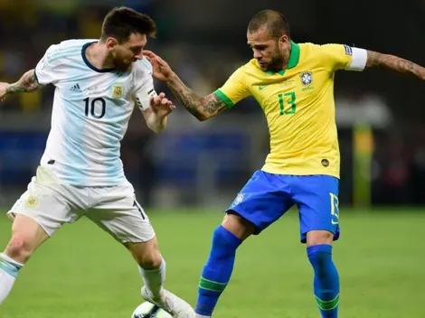 El sentido mensaje de Dani Alves a Lionel Messi