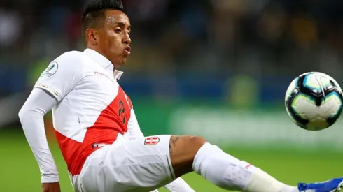 Christian Cueva lleva el 8 de diamantes en su pierna (Foto: Getty Images)