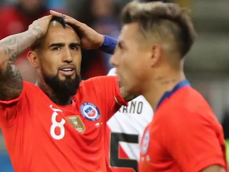 Vidal no quiere saber nada del partido con Argentina y se va caliente