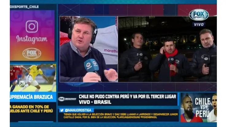 Luka Tudor criticó sin anestesia la disposición de Chile ante Perú.