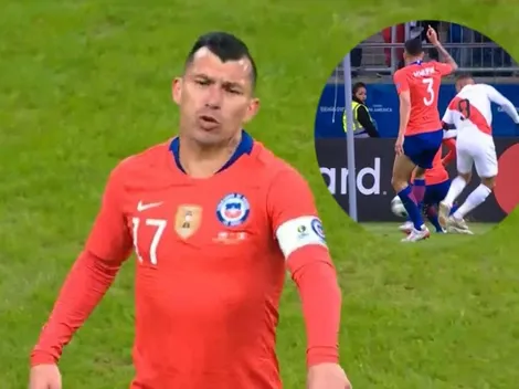 Medel salva a Chile y queda complicado por un pisotón de Guerrero