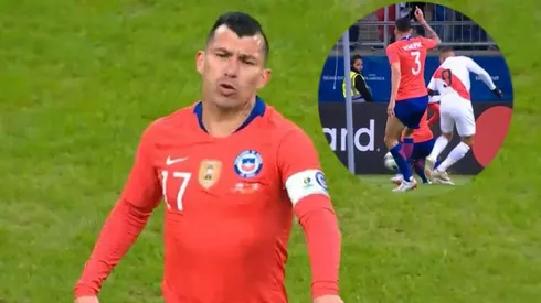 Medel salva a Chile y queda complicado por un pisotón de Guerrero